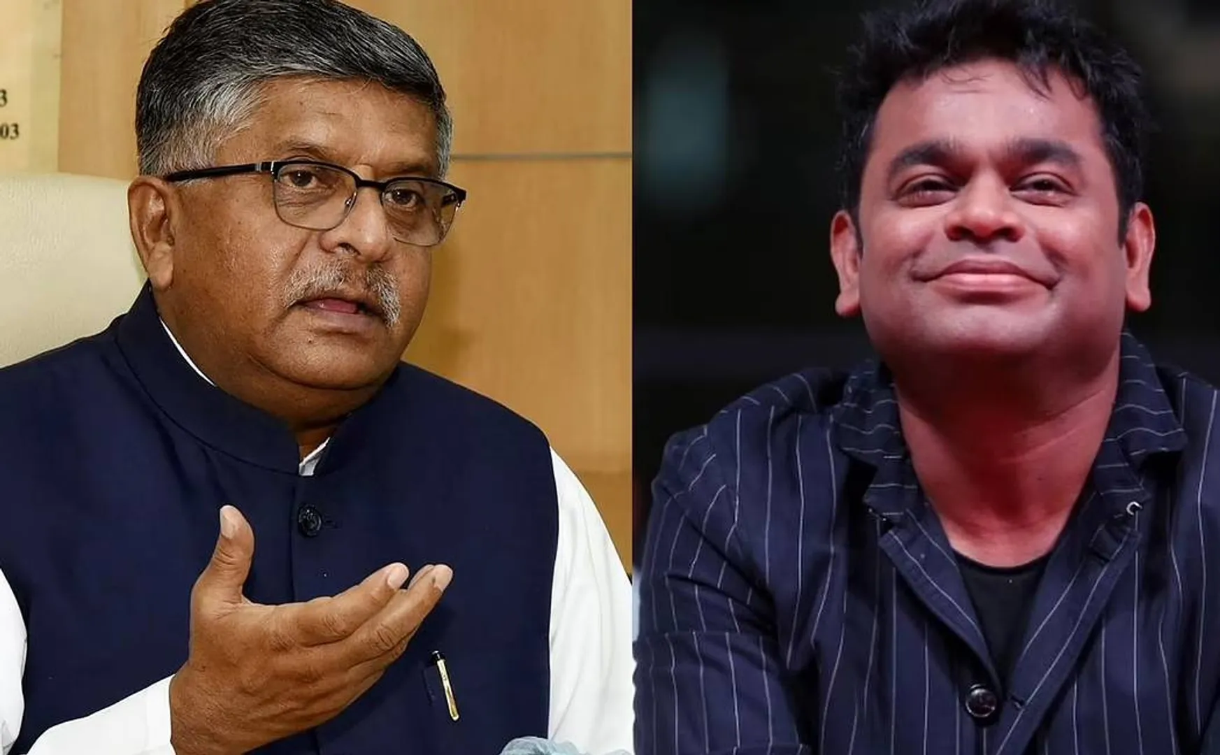 ar rahman ravi shankar prasad 